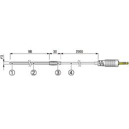 ステンレス保護管センサ TR-1220　